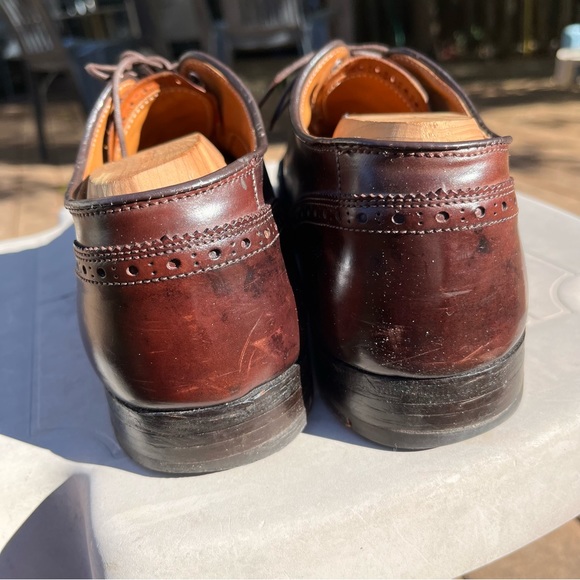 Alden Brooks Brothers Sz 9D Shortwing/Wingtip #8 Shell Cordovan Patina! Very Goo - Picture 3 of 7